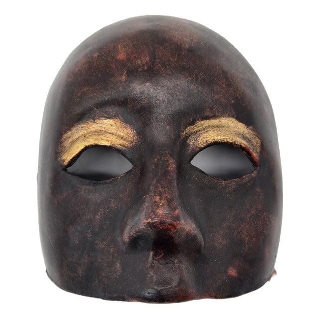 Venetian Piccola Neutra Artistic Mask by Gianni Cavalier, Venice, 1980s For Sale