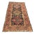 1900s Vintage Geometric Design Rug- 2′11″ × 5′5″ For Sale