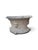 Stone Vintage Neoclassical Cast Stone Lion Head Garden Planters For Sale - Image 7 of 9