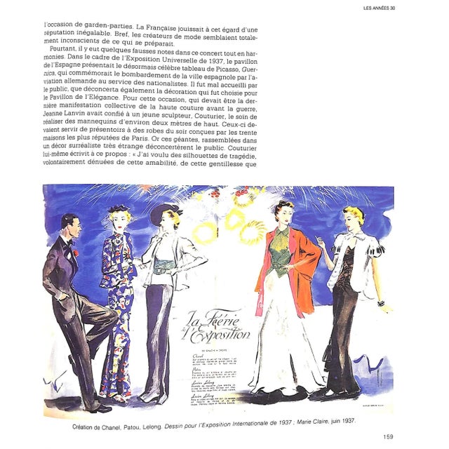 "Histoire De La Mode: Au XXe Siecle" 1986 Deslandres, Yvonne and Muller, Florence For Sale - Image 4 of 13