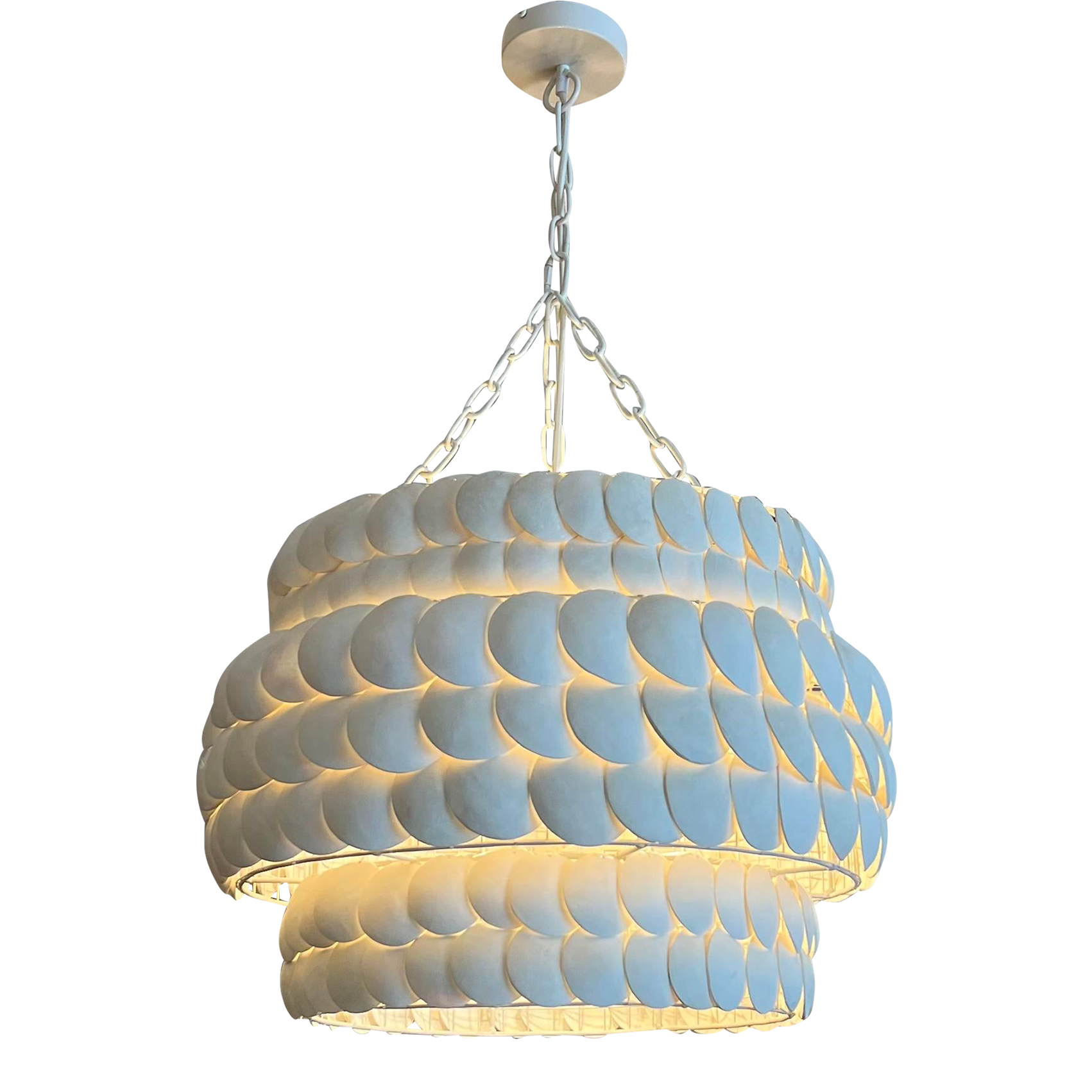 Serena & Lily Pescadero Tiered Chandelier