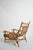1950s Vintage Lounge Chair in Rattan, 1950s For Sale - Image 5 of 6