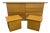 Mid-Century Modern Scandinavian Beech Dresser & Pair of Nightstands, 3 Pieces For Sale