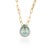 Certified 14.22Ct Aquamarine & Diamond Paperclip Pendant Necklace in 14k Gold For Sale - Image 4 of 17