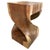 Impressive reclaimed suar wood pedestal. Hand carved into this stunning shape from a single block of wood. Finished with a...