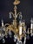 1960s Vintage Spanish Brass Chandelier Featuring Cherubs For Sale - Image 5 of 9