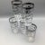 Happy Anniversary Platinum Rim Cocktail Glasses-Set of 6 For Sale - Image 11 of 13