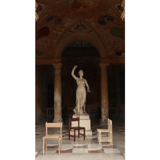 Wood Soft Futurism Stack Chair in Oak Wood by Filippo Andrighetto For Sale - Image 7 of 17