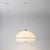 2020s Morelli Pendant Swag Light Kit by Nova of California - Mid Century Modern, Lucite Shade, Black Nickel Steel, Dimmable For Sale - Image 5 of 6