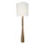 Modern Raw Oak Floor Lamp For Sale