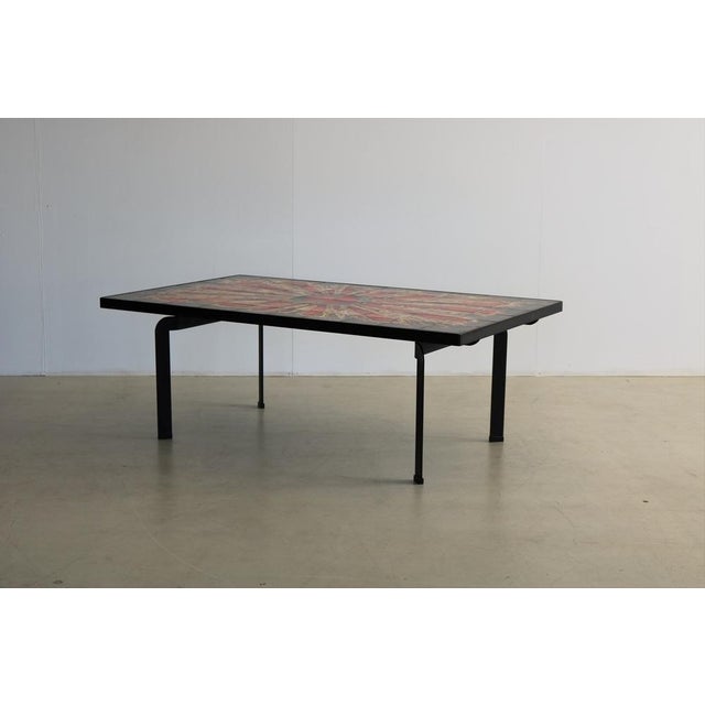 Black Coffee Table by Knud Michel, 1970s For Sale - Image 8 of 9