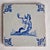Dutch Smoking Satyr Tile from Delft, 1630s For Sale - Image 3 of 8
