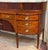 Late 19th Century English Georgian Revival Mahogany & Satinwood Inlaid Tambour Sideboard, Late 19C For Sale - Image 5 of 12