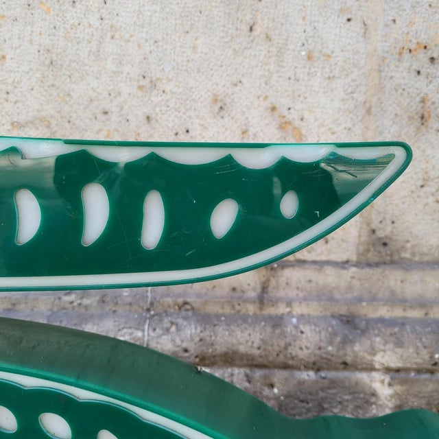Plastic Illuminated Advertising Sign of the Crocodile by Lacoste, 1980s For Sale - Image 7 of 18