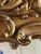 Vintage Rococo Gilt Wood Wall Mirror With Painted Pastoral Scene For Sale - Image 12 of 13