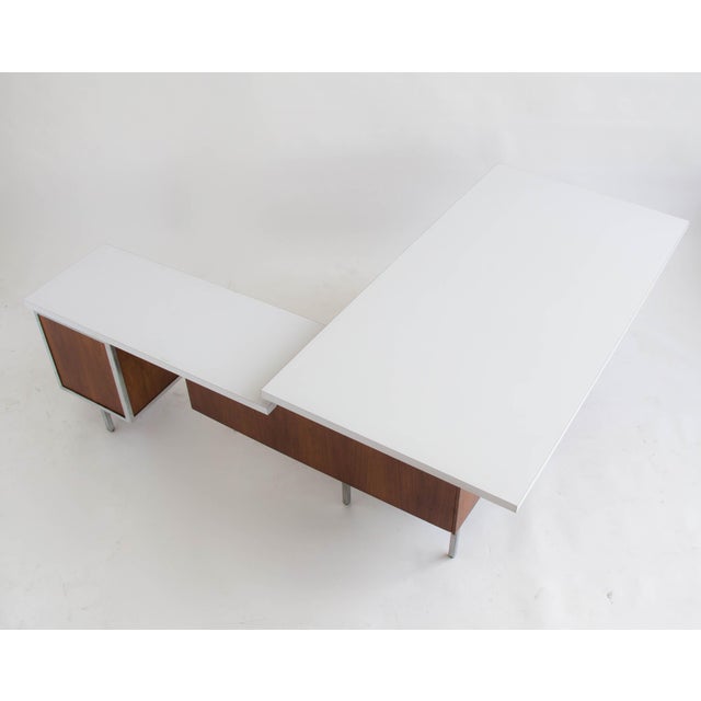 Knoll Executive Desk Return | Chairish