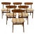 Danish Teak Dining Chairs, 1962, Set of 6 For Sale
