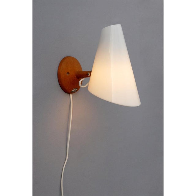 Luxus Model 713 Wall Lamp by Uno & Östen Kristiansson for Luxus Vittsjö, Sweden, 1960s For Sale - Image 4 of 12
