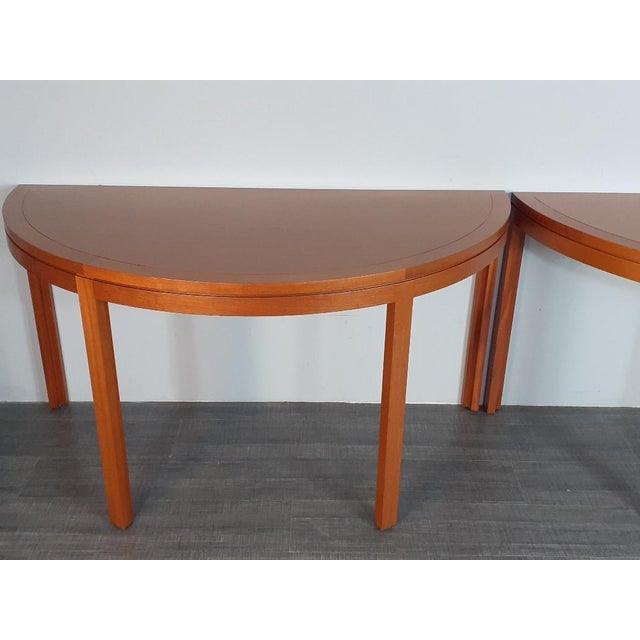 Mid-Century Danish Console Tables by Christian Hvidt for Søborg Møbelfabrik, 1960s, Set of 2 For Sale - Image 9 of 18