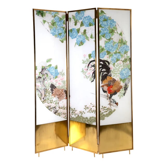 Art Deco Screen, 1980s For Sale