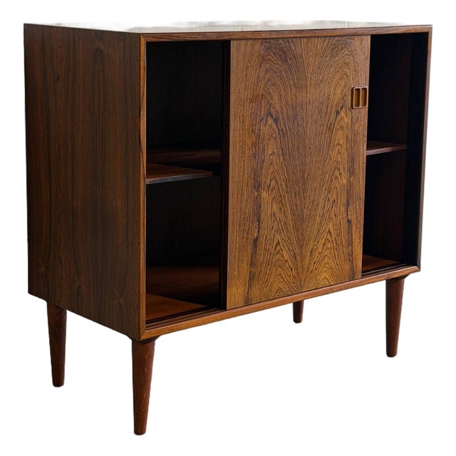Hjørnebo Møbelfabrik Rosewood Storage Sideboard Danish Mid-Century Modern 1960s For Sale