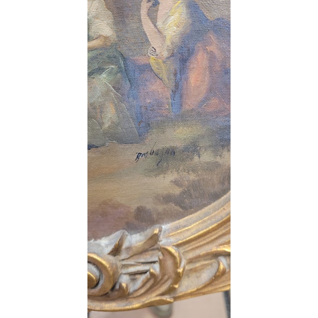 Beautiful Antique French Rococo Trumeau Mirror For Sale - Image 16 of 16