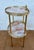 Mid-Century Brass and Fiberglass Two Tier Side Table, 1960 For Sale - Image 6 of 11