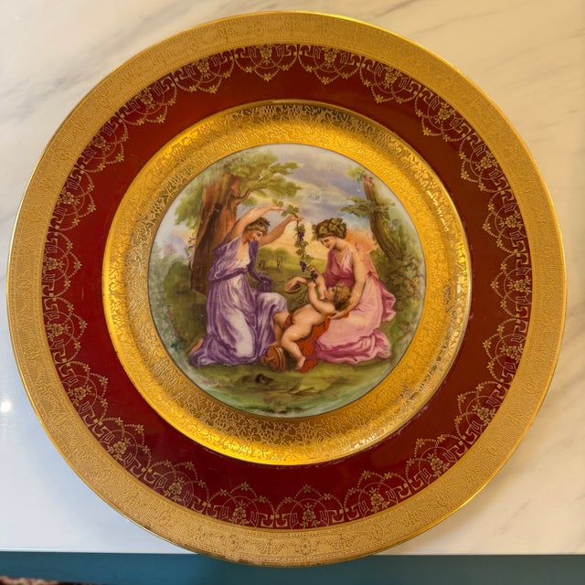 In the Style of Royal Vienna Courting Plates, Set of Twelve For Sale In San Francisco - Image 6 of 17