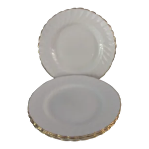 Vintage Tuscan Fine English Bone China "Dover" Salad Plates S/4