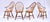 Bespoke set of six continuous arm Windsor chairs of solid Cherry by Kinloch Woodworking Ltd; Unionville, Pennsylvania. So...