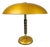 Mid-Century Modern Art Deco Danish Zenith Gold Table Lamp in Aluminum, Brass and Bakelite, 1960 For Sale