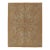 Antique French Aubusson Rug in Gold With Pastel Floral Medallions - Rug & Kilim For Sale