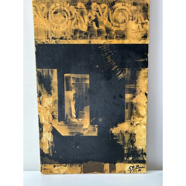 Claude De Luca Mixed Media Artwork- 2007, Signed For Sale - Image 9 of 12