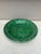 19th Century Green Majolica Leaves Plate Wedgwood.
