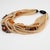 Angela Caputi Angela Caputi Choker Necklace Latte and Amber Multi-Strand For Sale - Image 4 of 8