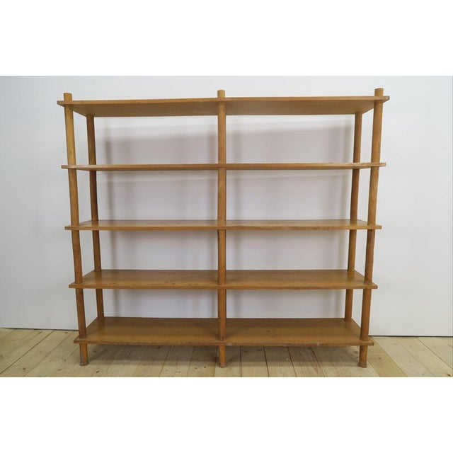 Freestanding Oak Bookcase, Denmark, 1960 For Sale - Image 4 of 9