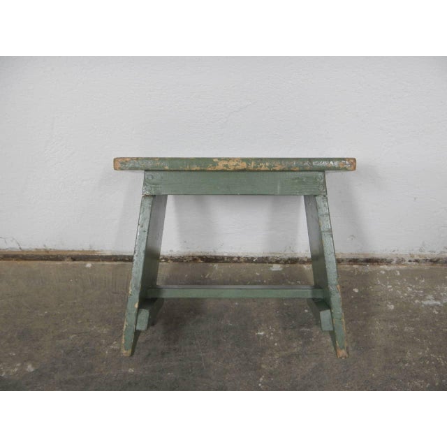 Stool in Fir, 1960 For Sale - Image 6 of 10