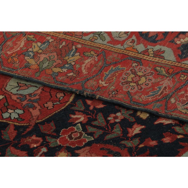 Vintage Turkish Anatolian Rug With Twin Bold Geometric Medallions - Rug & Kilim For Sale - Image 9 of 9