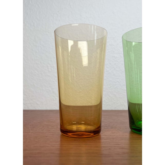 Mid-Century Modern German Drinking Glasses, 1960s, Set of 6 For Sale - Image 11 of 18