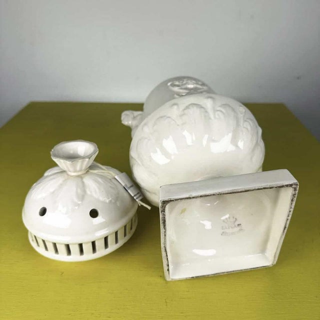 Cup with Lid in Capuani Este Ceramic For Sale - Image 11 of 12