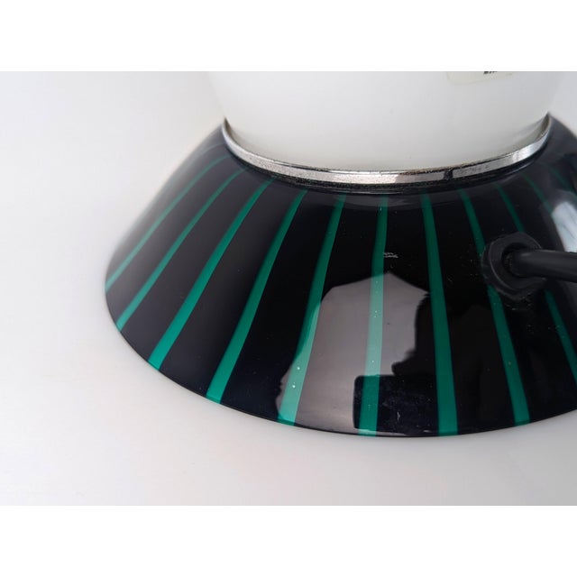 Vintage Italian Murano Glass Table Lamp from VeArt, 1980s For Sale - Image 7 of 9