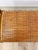 Brown French Style Bentwood Rattan Woven Bench Vintage MCM 1960s Accent Boho Design For Sale - Image 8 of 11
