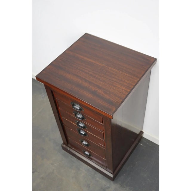 Dutch Mahogany Apothecary Cabinet, 1930s For Sale - Image 4 of 13