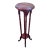Antique Barley Twist Wood Plant Stand With Lower Shelf For Sale