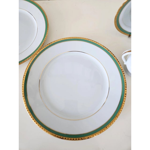 1990s Tiffany & Co. Green Band China Service 37 Pieces Chairish