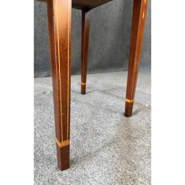 C2000 Henkel Harris Mahogany Inlaid Sideboard No. 2367 For Sale - Image 18 of 18