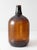 Vintage Mid-Century One-Gallon Amber Glass Jug For Sale - Image 6 of 16