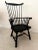 English Ethan Allen Baumritter Stunning Black Windsor Comb Back Armchair Mid 20th Century Excellent Condition For Sale - Image 3 of 17