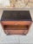 Beautiful, art deco nightstand made of walnut with a marble top, drawer, shelf and storage cabinet from the 1920's -...