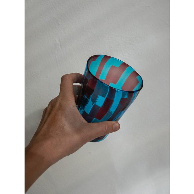 Murano Glass Tequila Cups by Angelo Ballarin for Ribes Studio, 2004, Set of 6 For Sale - Image 10 of 18